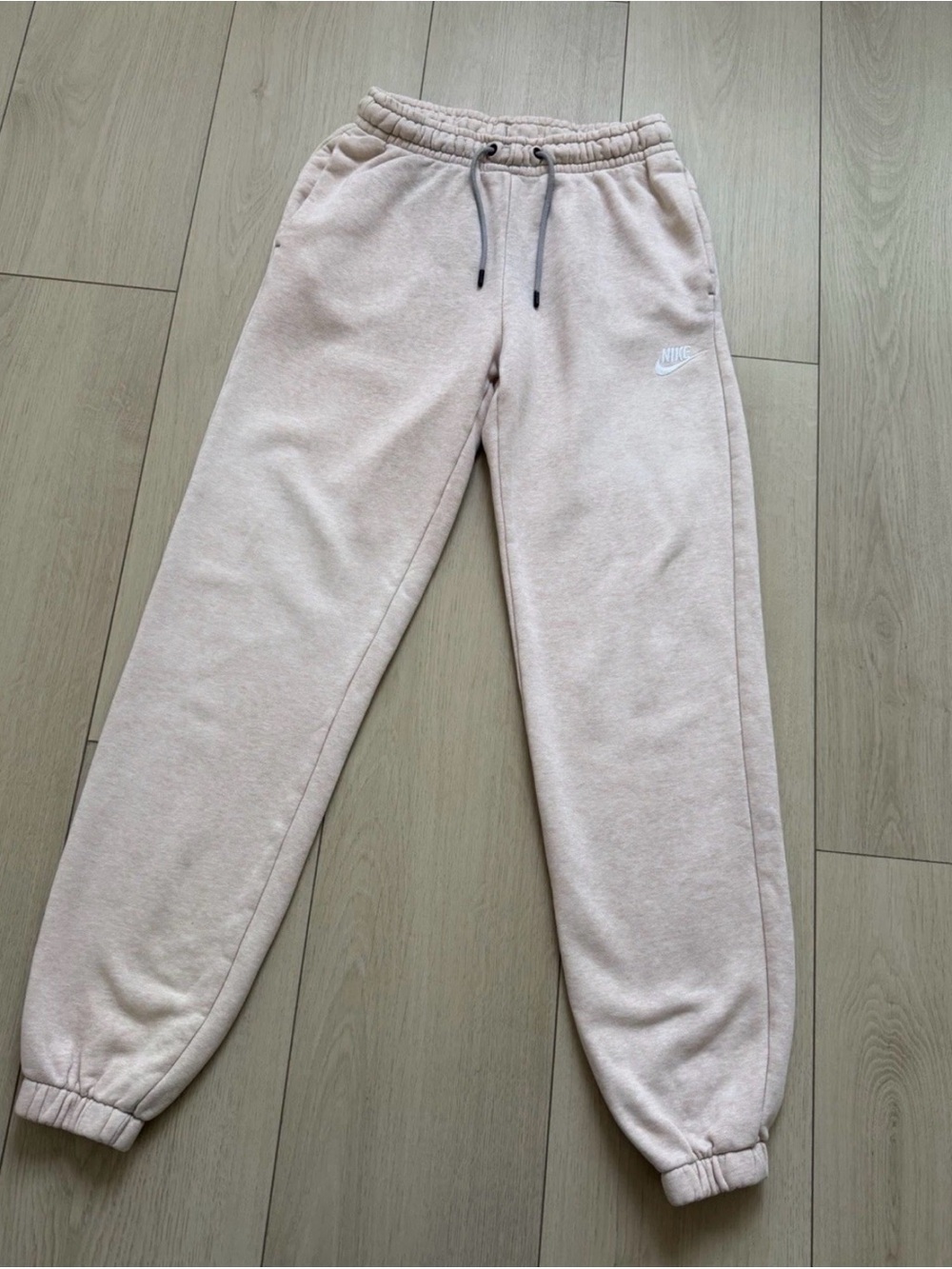 Nike Women’s Sweatpants XS Light Pink Joggers Swoosh Logo Athletic Casual